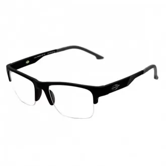 Óculos de Grau Fio de Nylon Mormaii Cusco M6082 ABT53 RMD.ACT Preto+Cinza